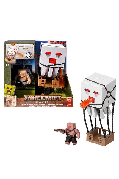 mattel Minecraft The Movie Blast Attack Ghast 25 cm Figurine