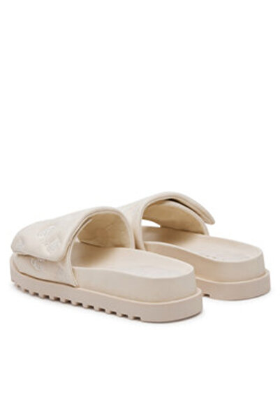 Guess Șlapi bej pentru femei FLJFA2ELE19