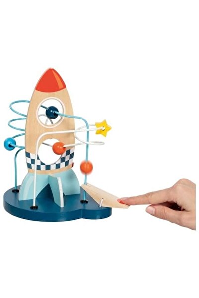 Goki Jucărie rachetă, Goki, plastic, 1 an+, multicoloră