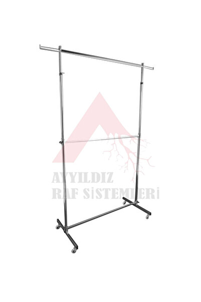 AYYILDIZ RAF Lüks Çift Katlı Mağaza Standı & Lüks Konfeksiyon Askılıkları & Ç...