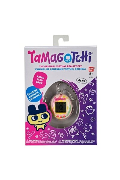 BANDAI Animal de companie interactiv TAMAGOTCHI, sunet, lumină, 13,97x19,05x2...