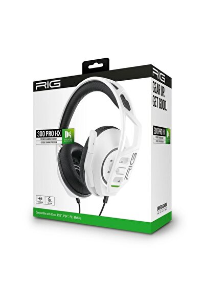 Nacon Căști de gaming RIG 300 PRO HX pentru Xbox, albe