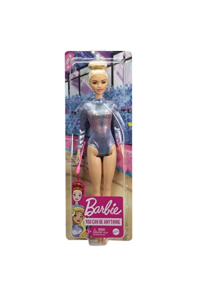 Barbie Păpușă pentru gimnastică ritmică, blondă (GTN65)