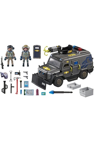 Playmobil Acțiune în oraș - Vehicul off-road al echipei SWAT