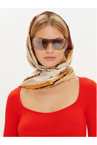 Guess Women's Scarf Brown, Colorful AW5228POL03