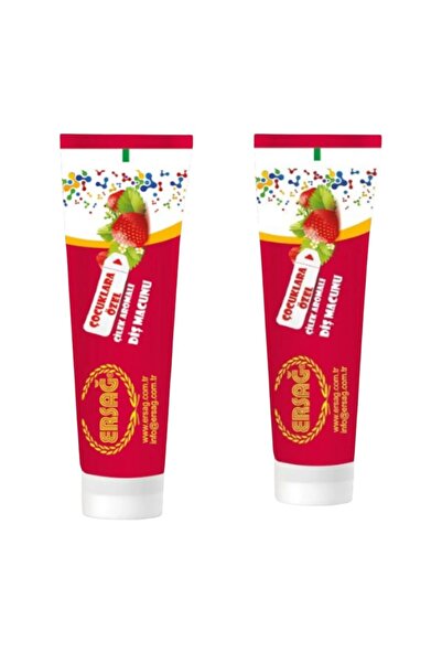 Ersağ Strawberry Toothpaste 75 ml 2 Pieces