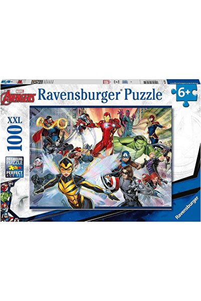 RAVENSBURGER Puzzle - Marvel Avengers, 100 Pieces