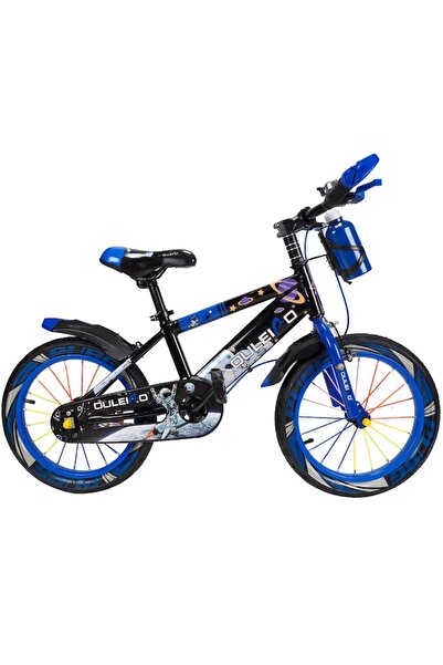 JHT Children's Bicycle 10-14 Years with Water Bottle, 20 Inch, Blue