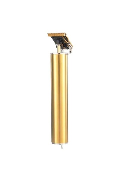 FOXMAG24 Professional contour trimmer, cordless, USB charging, gold/silver