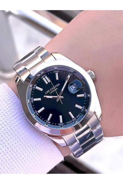 Lee Cooper Steel Cord Calendar Dial 5 Atm 2 Year Warranty Men's Wrist Watch Elc8189.350
