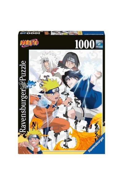 RAVENSBURGER Puzzle Naruto vs Sasuke, Ravensburger, 1000 pieces