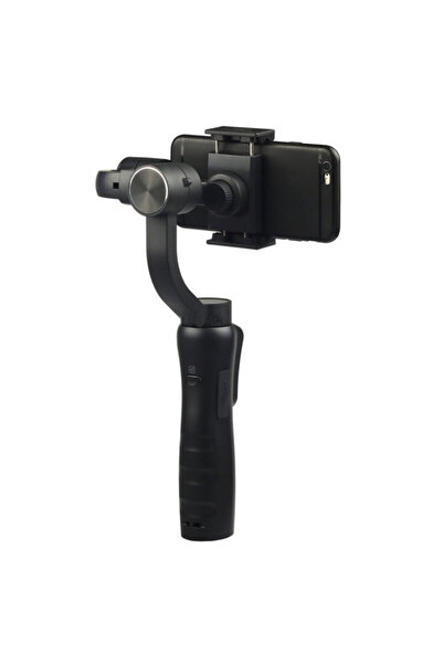 Techsuit Gimbal telefon 360° Face Tracking S5, negru
