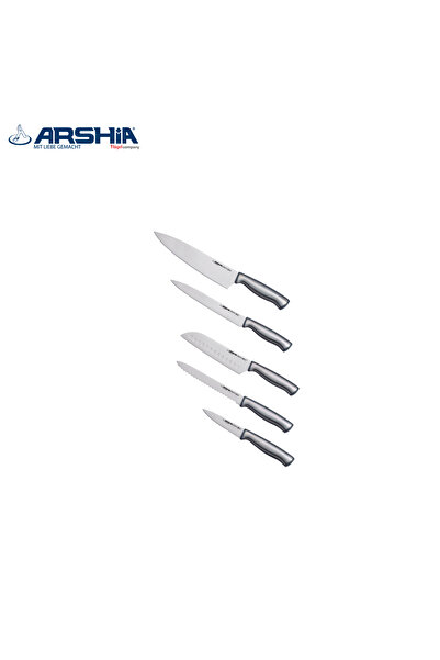 Arshia 🔪 German Arshia Knife Set - 5 pieces of high-quality steel