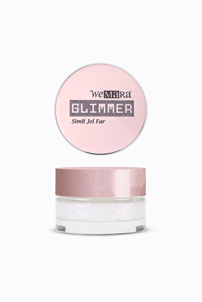 WeMara GLIMMER SIMLI JEL FAR 003 WHITE VIOLET 6 ML