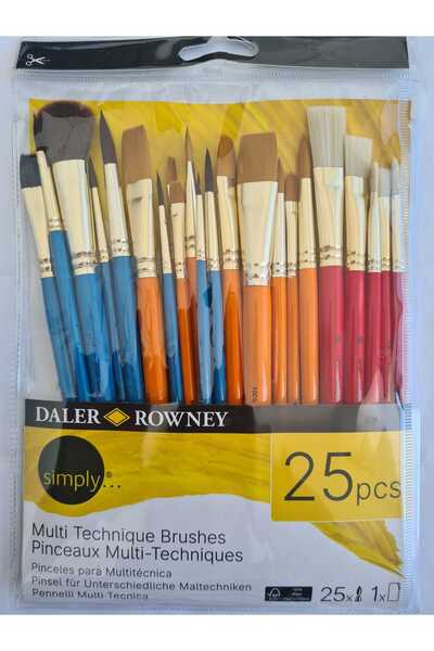 Daler Rowney Simply Wallet Brush Set of 25