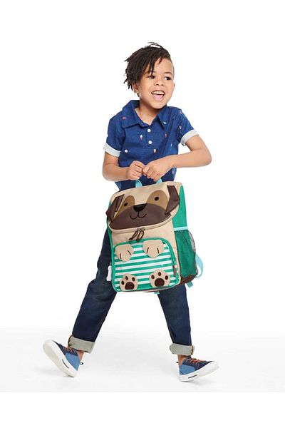 Skip Hop Skip Hop Zoo Bid Kid Backpack Pug Bag - Green Std