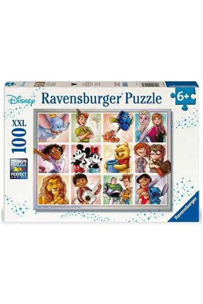 RAVENSBURGER Puzzle XXL - Disney Characters, 100 pieces