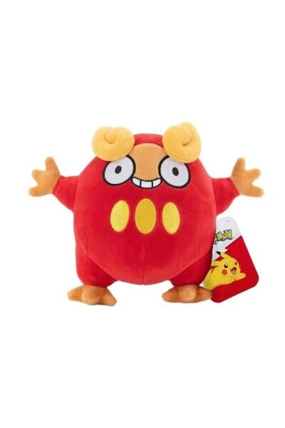 Jazwares Jucărie de plus Pokemon Darumaka, Jazwares, 2 ani+, 20 cm, multicolor