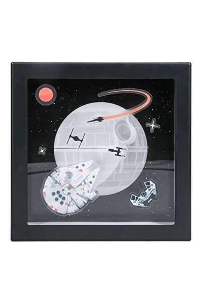 Star Wars Lampă de noapte pentru copii cu cadru Star Wars, 21 cm, multicoloră