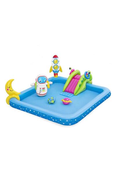 BESTWAY Bestway children's play center, inflatable, made of PVC, astronaut model, with slide, 228...