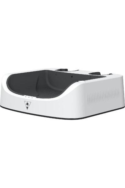 Turtle Beach Fuel Compact VR Charging Station, Compatible with Oculus Quest 2, White