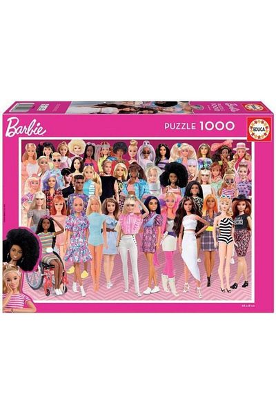EDUCA Puzzle Educa, Barbie, 1000 pieces