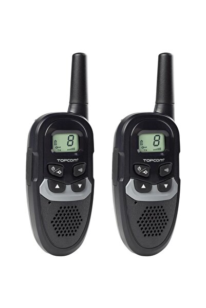Topcom RC-6410 Walkie Talkie, PMR, 8 Channels, Two Units, Black