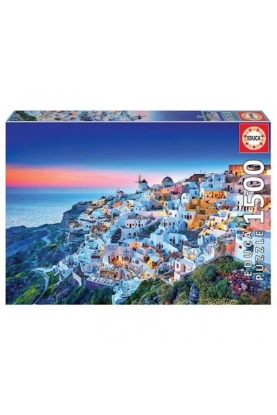 EDUCA Puzzle 1500 Pieces Santorini 19040