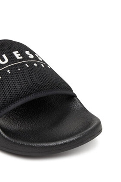 Guess Șlapi pentru bărbați, negri, FMJTOMFAB19