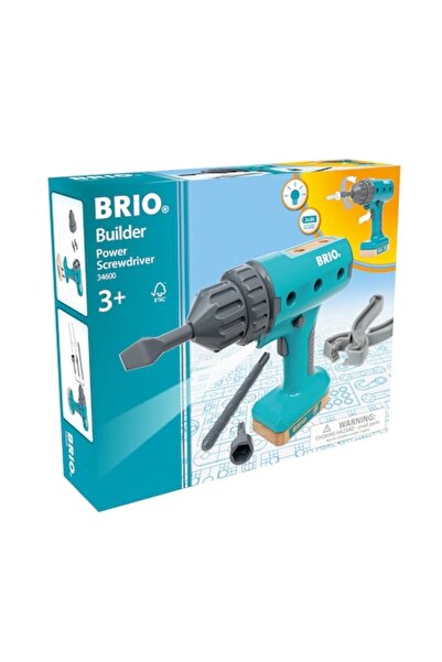 BRIO Ασύρματο σετ παιχνιδιών τρυπανιού με αξεσουάρ