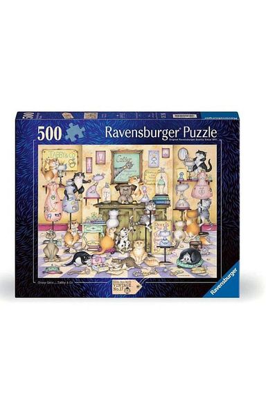 RAVENSBURGER Puzzle 500 pieces - Crazy Cats - Taby & Co