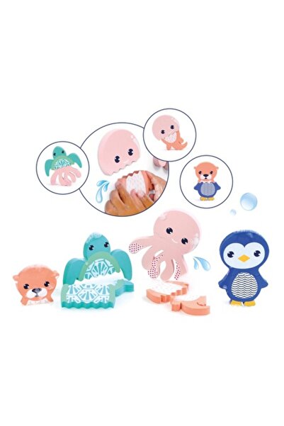 LUDI Puzzle cu animale din spumă