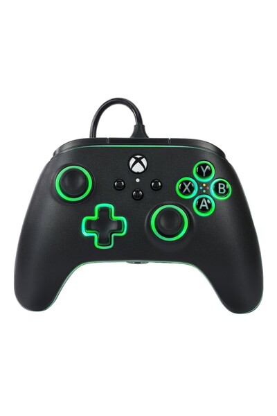 Powera Controller cu fir + RGB LED Strip Advantage Lumectra, Xbox Series X|S, Xbox One, PC, RGB Ligh