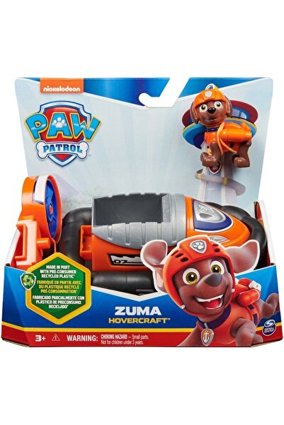 PAW PATROL Toy Vehicle with Zuma Figurine