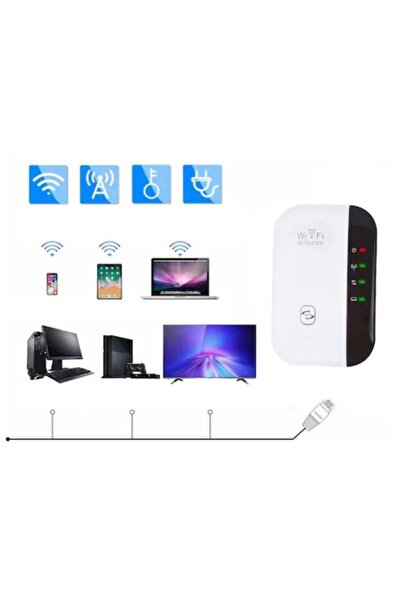 FOXMAG24 Wireless Network Signal Amplifier, WiFi Repeater, 300Mbps transmission, 2.4G Network
