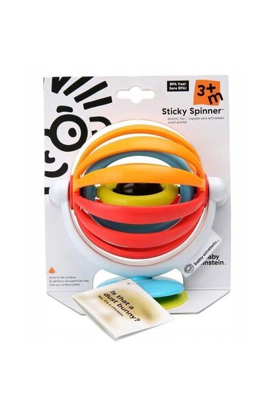 Bright Starts Sticky Spinner Baby Einstein Interactive Toy