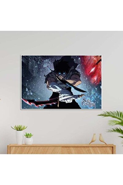 Emoda home Trove ملصق تسوية منفردة سونغ جين وو، فن جداري، ورق غير لامع 300 جر...