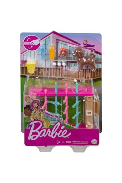 Barbie Playset - Foosball Table with Accessories