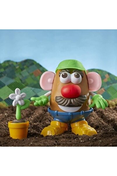 Hasbro Educational Toy Hasbro, Mr. Potato Head Goes Green, 15 Pieces, Made of Plant-Based Plastic, Toy for