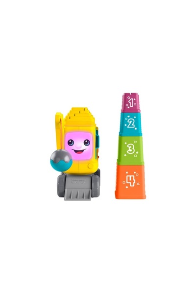 mattel Vehicul Fisher-price Count Stack Crane (hwy62)