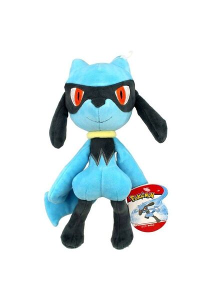 Jazwares Pokémon Plush Riolu Figurine, 20cm, Multicolor
