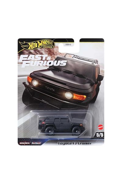 mattel Hot Wheels Premium Fast & Furious Toyota FJ Cruiser 5/5 (HRT99)