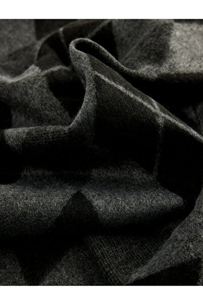 Koton Μακρύ μαντήλι με σχέδιο μπακλαβά από βισκόζη