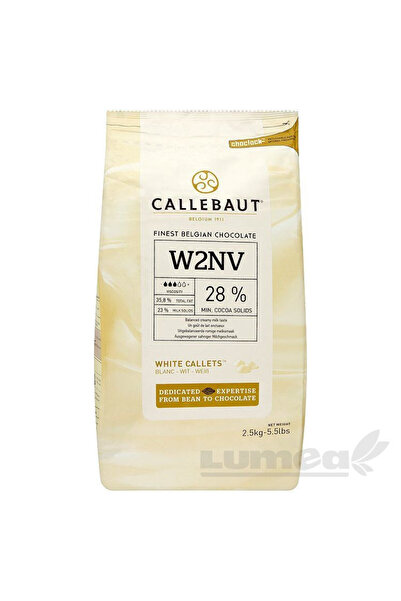 Lumea Ciocolata alba fina, 2.5 kg - Barry Callebaut