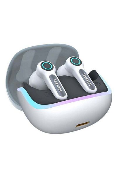 neonix FBT 460 Wireless Earbuds, Bluetooth 5.3, ENC/ANC Noise Canceling, Dual Mic, 13mm Bass Driver,
