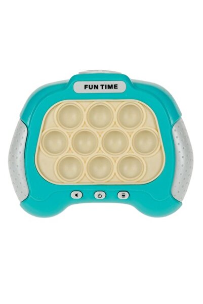 UIQ Joc Pop It pentru copii, Electronic, 5 functii, sunete si lumini, Albastru