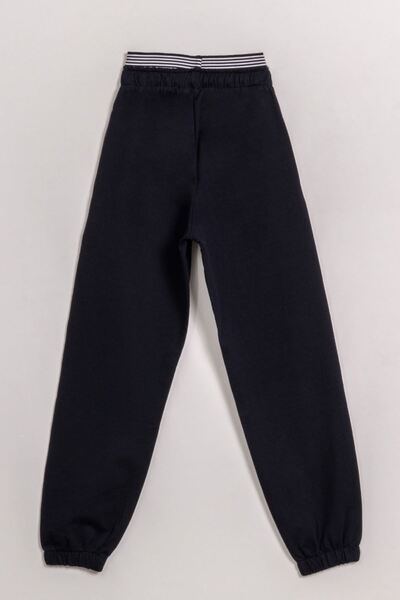 HAUSEkids 8-15 Years Old School Nation Girl's Tracksuit Trousers-Navy Blue