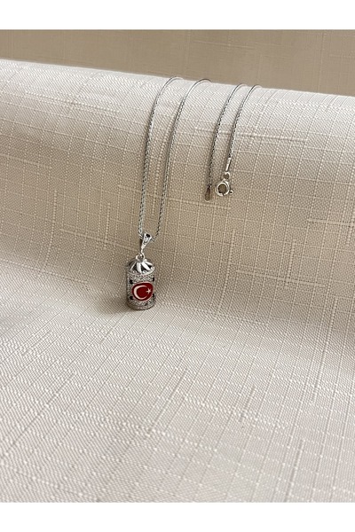 shop TÜRK BAYRAĞI İŞLEMELİ CEVŞEN 925 AYAR GÜMÜŞ ERKEK OLYE