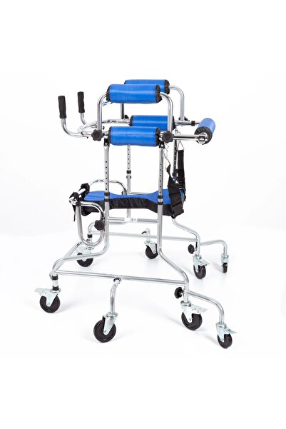 Comfort Plus Çocuk Yürüteci | Frenli 8 Tekerlekli, Ayarlanabilir Yükseklikli,...