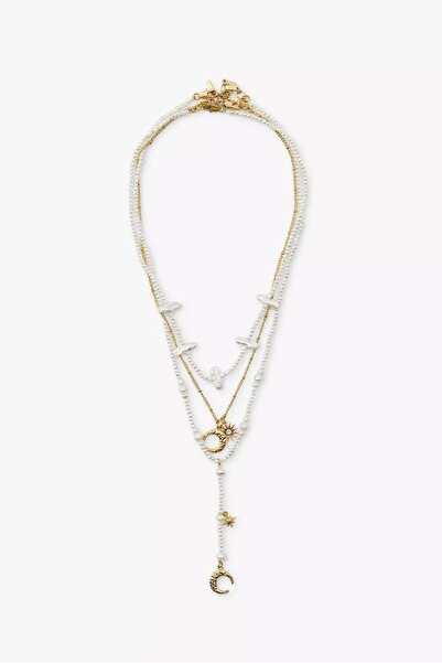 Alice İsstanbul Marka 3lü İncili Kolye